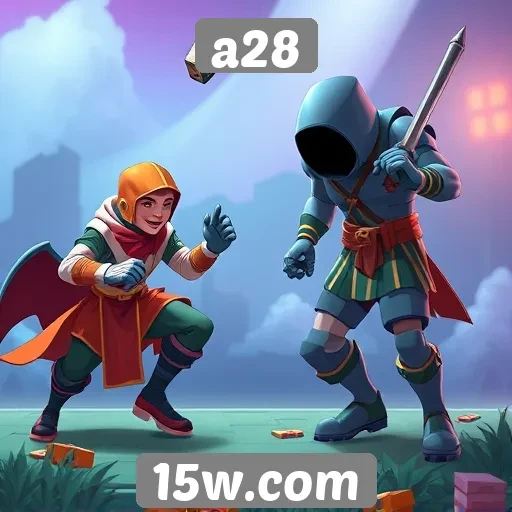 Recursos exclusivos disponíveis no site de jogos a28